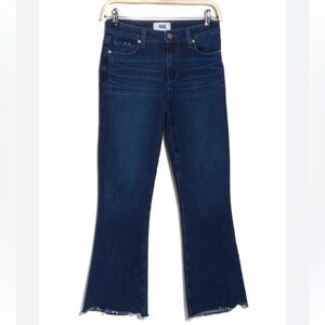 PAIGE Dark Blue Flare Jeans